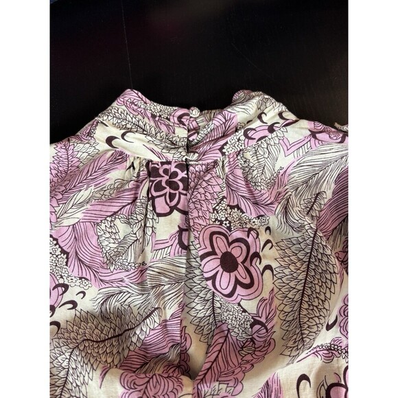 Derek Lam 10 Crosby Celeste Maxi Dress Pink Multi Cream Floral Print 6 Cut Out - Picture 14 of 16